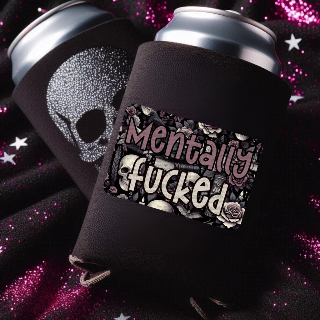 Mentally Fucked PNG, Bookish Digital Download Book Lover Sublimation