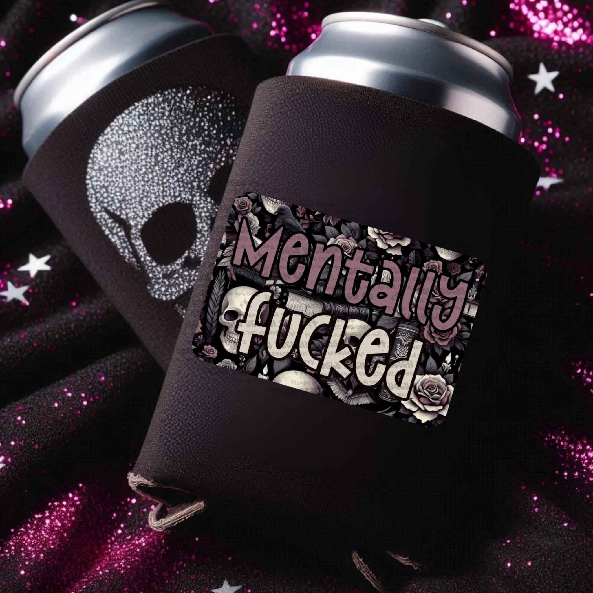 Mentally Fucked PNG, Bookish Digital Download Book Lover Sublimation