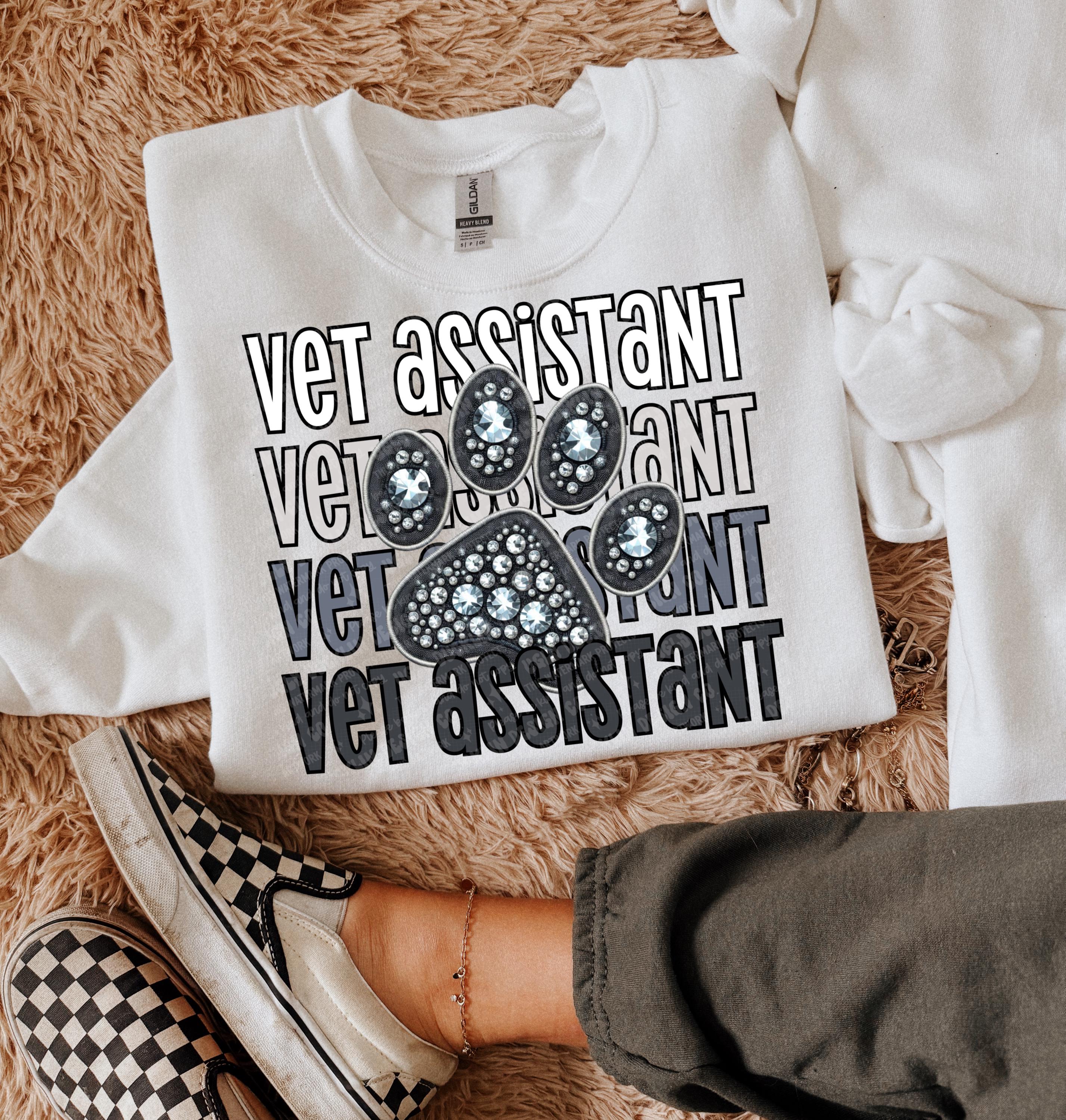 Vet Assistant PNG, Veterinary Design, Vet Sublimation