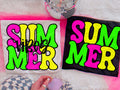 Neon PNG Summer Digital Design Sublimation Design