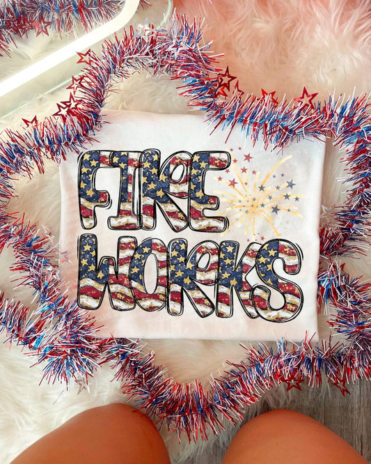 4th of July PNG Firework Digital Download Fourth of July Sublimation