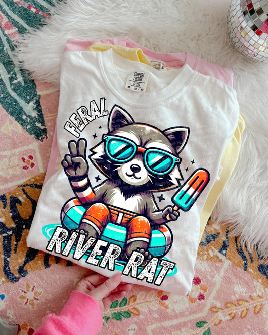 Feral River Rat PNG River Digital Download Summer Sublimation
