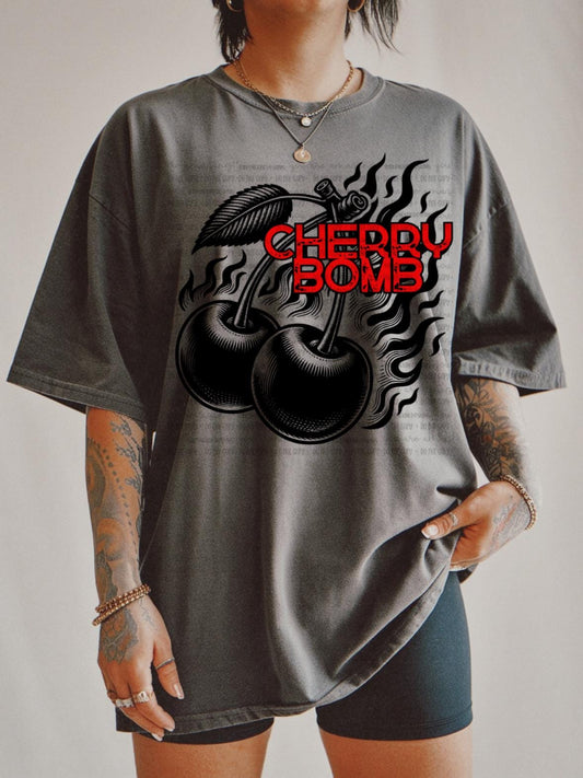 Cherry Bomb PNG Alt Digital Download Trendy Sublimation