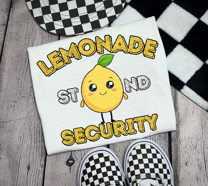 Lemonade Stand Security PNG CEO Digital Design Founder Sublimation Design