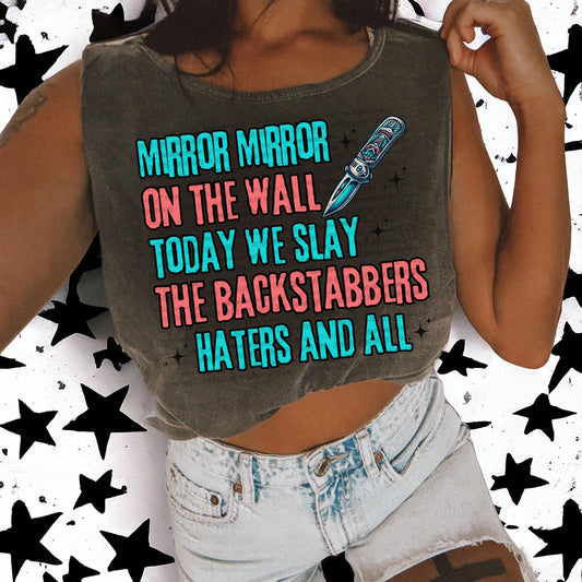 Mirror mirror on the wall PNG Snarky Digital Download Trendy Sublimation