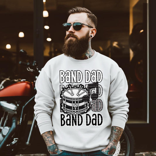 Band PNG Band Dad Digital Download Marching Band Sublimation