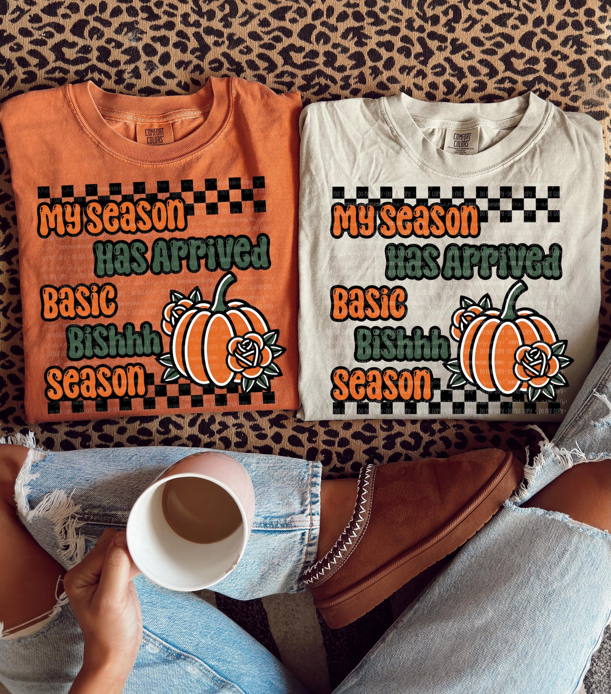 Basic Bish Season PNG Pumpkin Spice Digital Design Pumpkin Sublimation Design