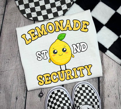 Lemonade Stand Security PNG CEO Digital Design Founder Sublimation Design