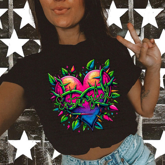 Entangled PNG Alt Digital Download Heart Sublimation
