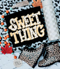 Sweet Thing PNG Faux Embroidery Digital Download Boho Sublimation