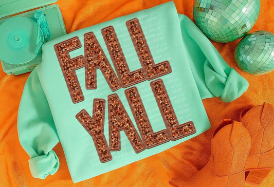 Fall Yall PNG Fall Digital Download Autumn Sublimation