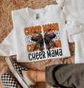 Cheer Mama Orange PNG Cheer Digital Download Cheerleader Sublimation