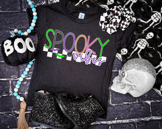 Spooky Vibes PNG Halloween Digital Download Ghost Sublimation