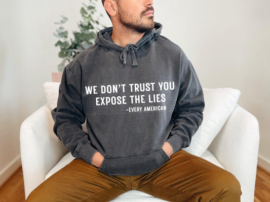 Expose the Lies PNG Unity Digital Design Government Sublimation Design