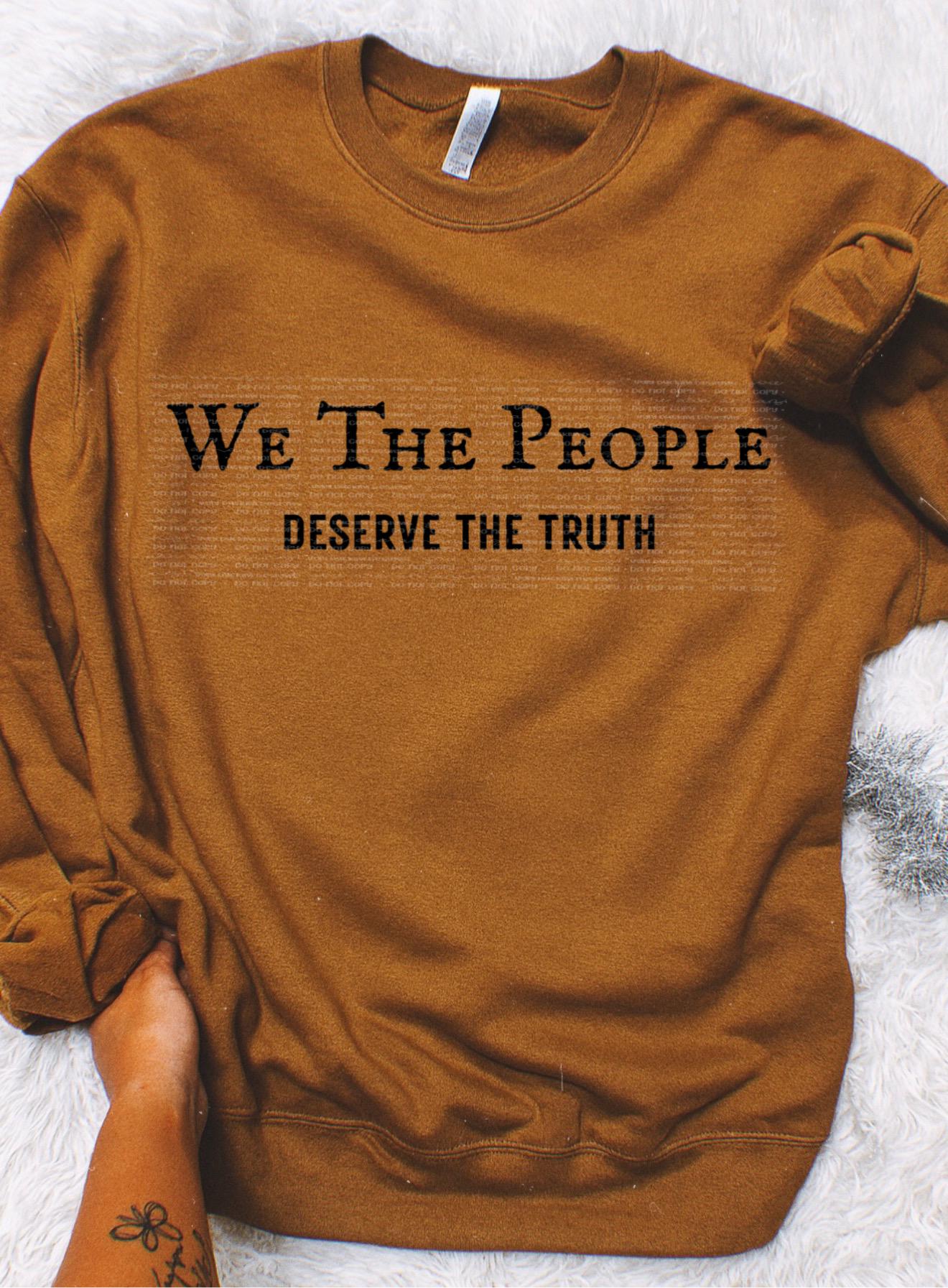 We the People PNG Unity Digital Design Government Sublimation Design