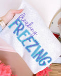 Freaking Freezing PNG Winter Digital Design Winter Sublimation Design