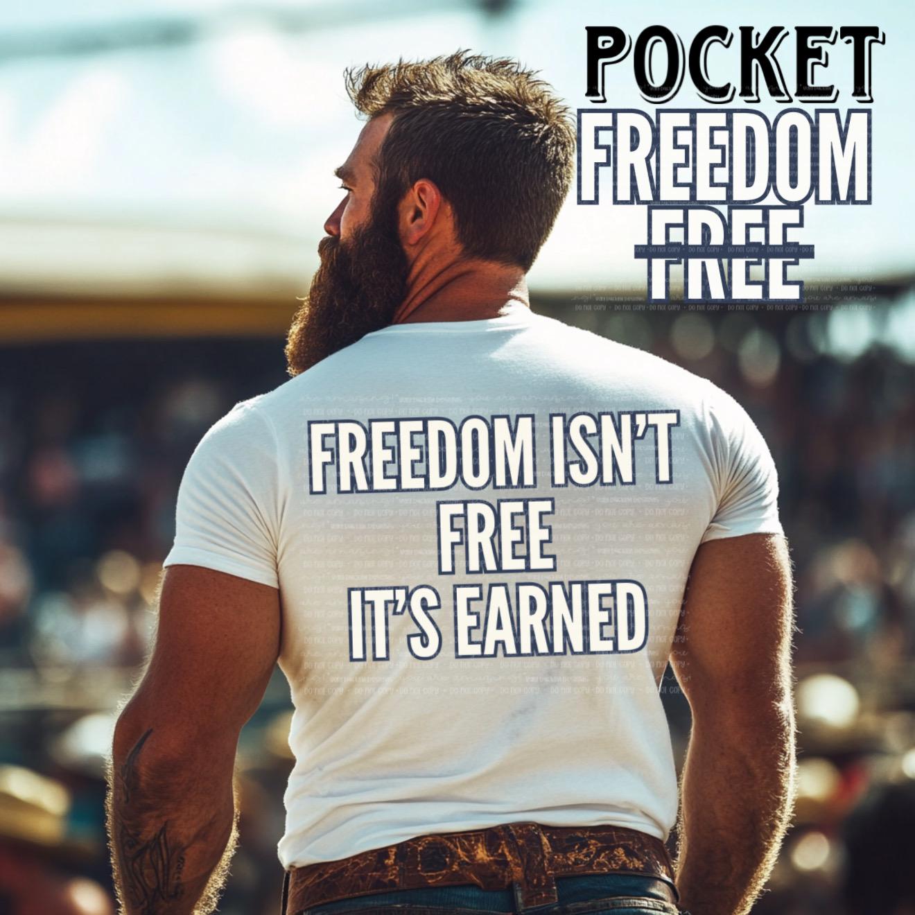Freedom isn’t Free PNG Veteran Digital Download Military Design