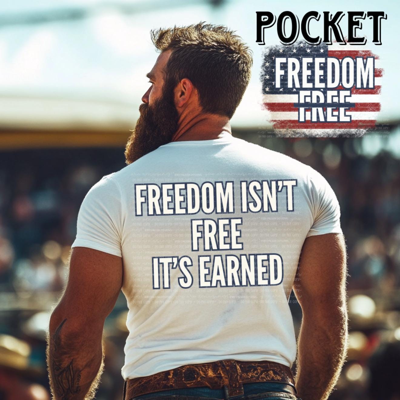 Freedom isn’t Free PNG Veteran Digital Download Military Design