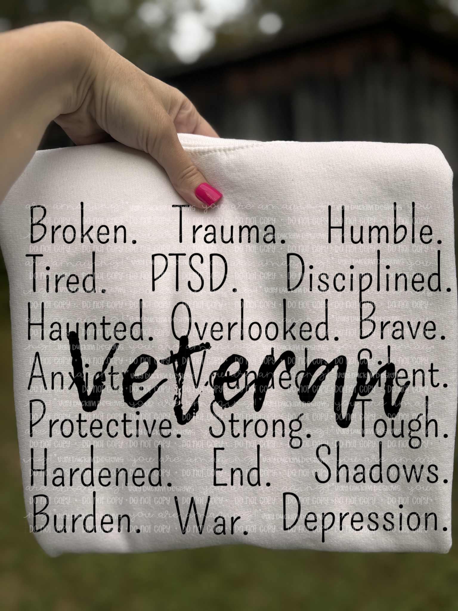 Veteran PNG Mental Health Digital Download Military Design