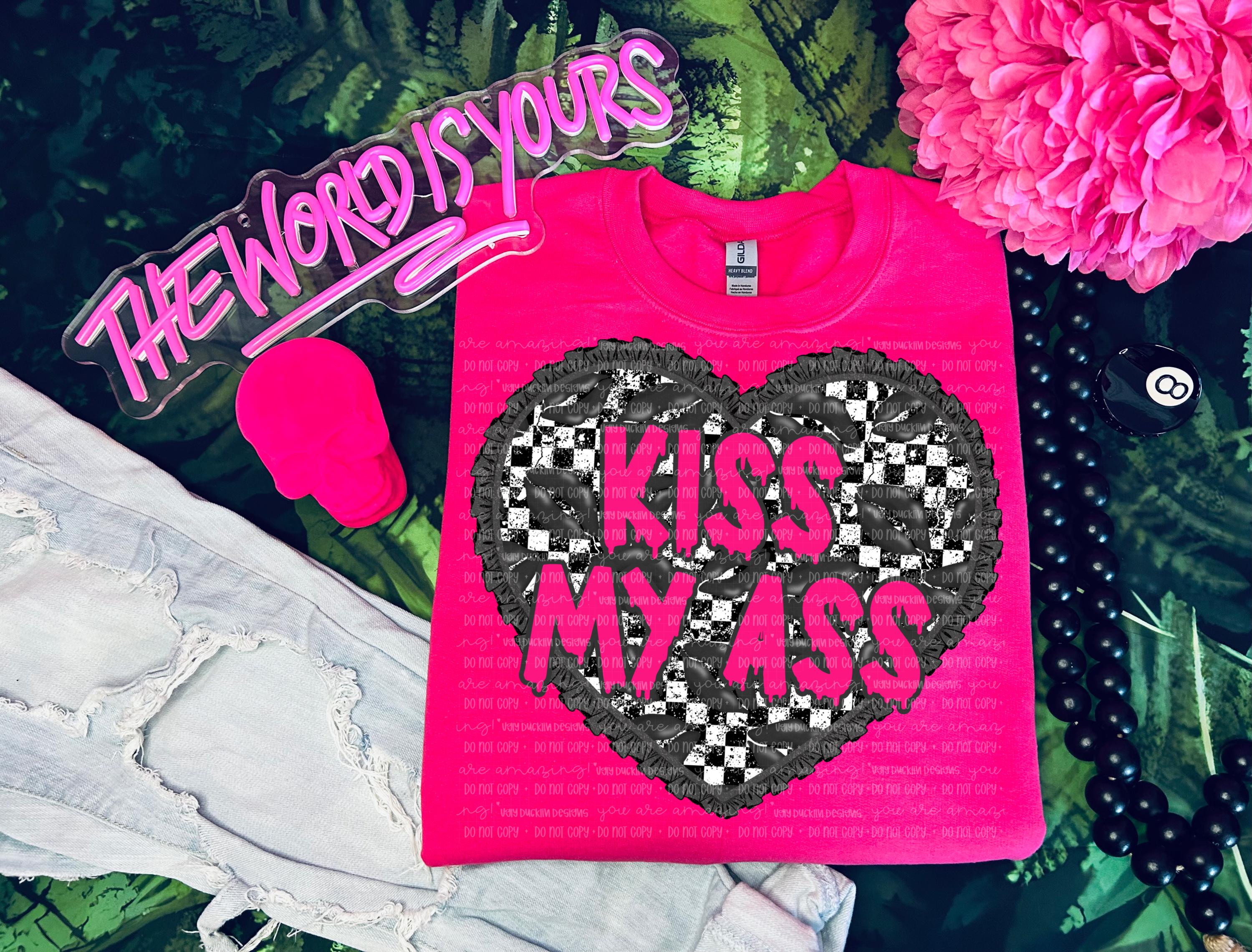 Snarky Valentines PNG Valentines Digital Download Kiss My Sublimation