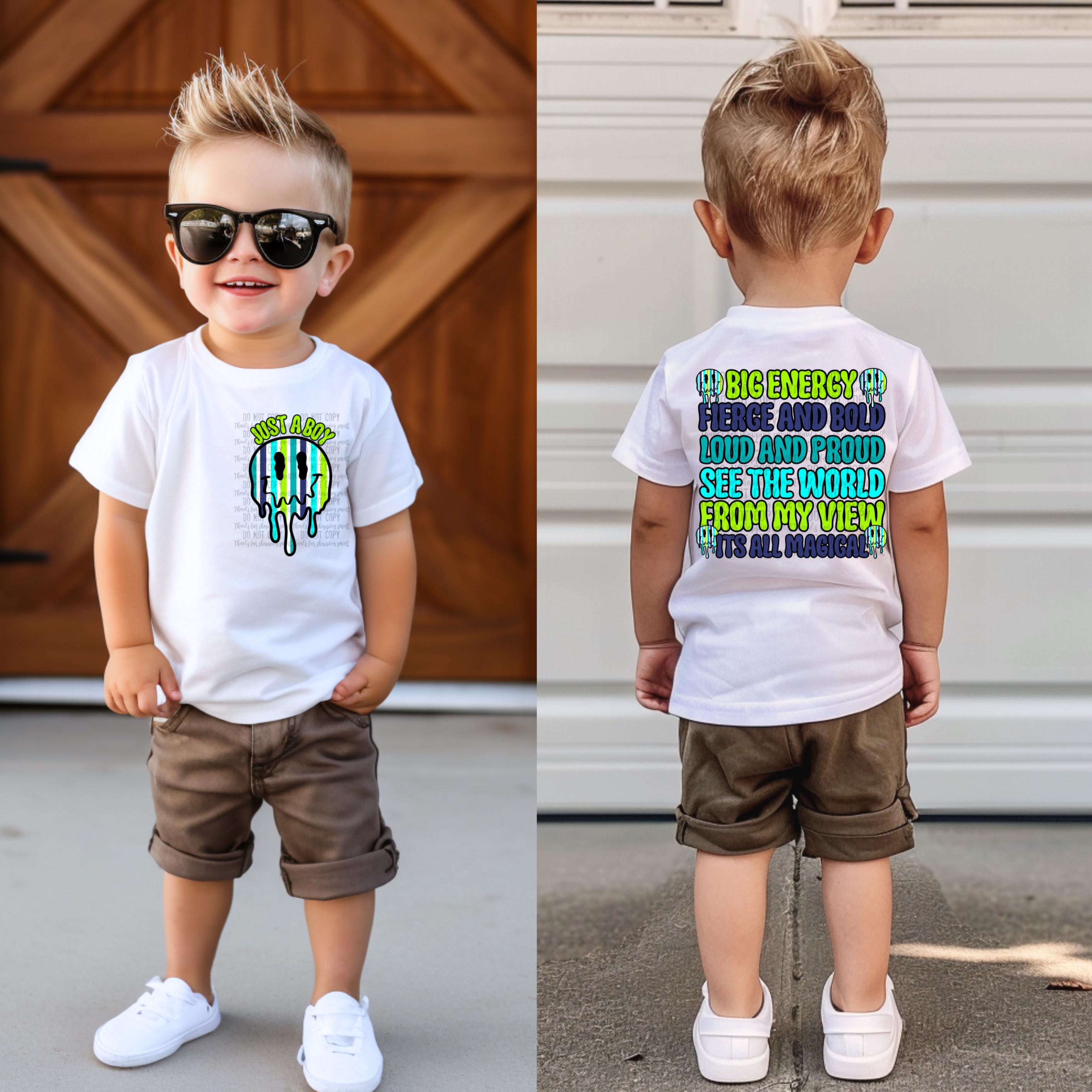 Boy PNG Dirt summer Digital Download affirmation PNG