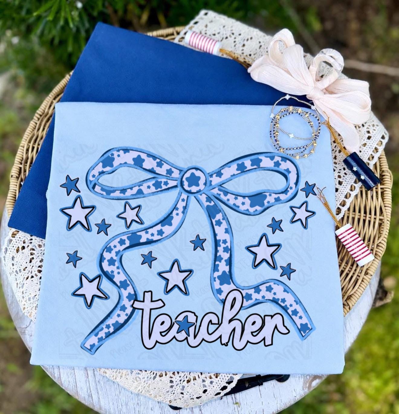 Teacher PNG Coquette Digital Design School Sublimation Design