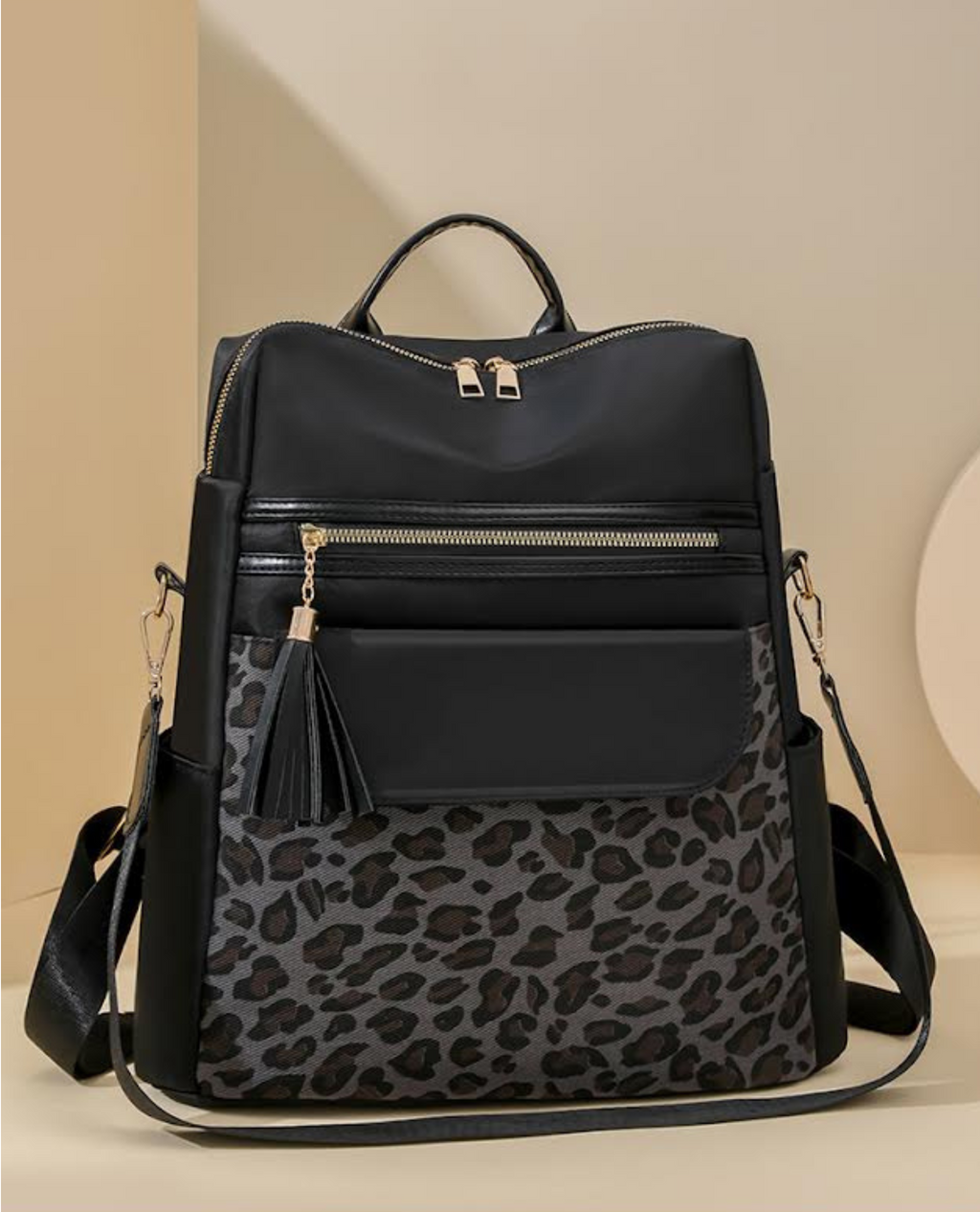 PREORDER: Two Tone Leopard Backpacks  8.24.26 OSYM